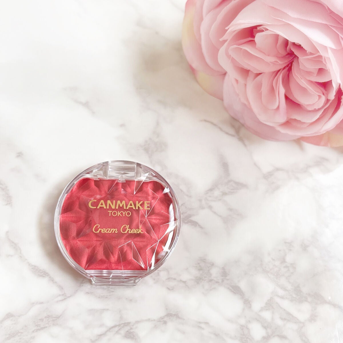 クリームチーク(マットタイプ)/キャンメイク/ジェル・クリームチークを使ったクチコミ(2枚目)