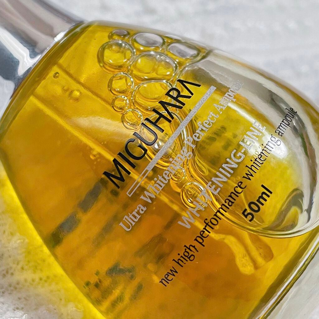 Ultra Whitening Perfect Ampoule/MIGUHARA/美容液を使ったクチコミ(5枚目)