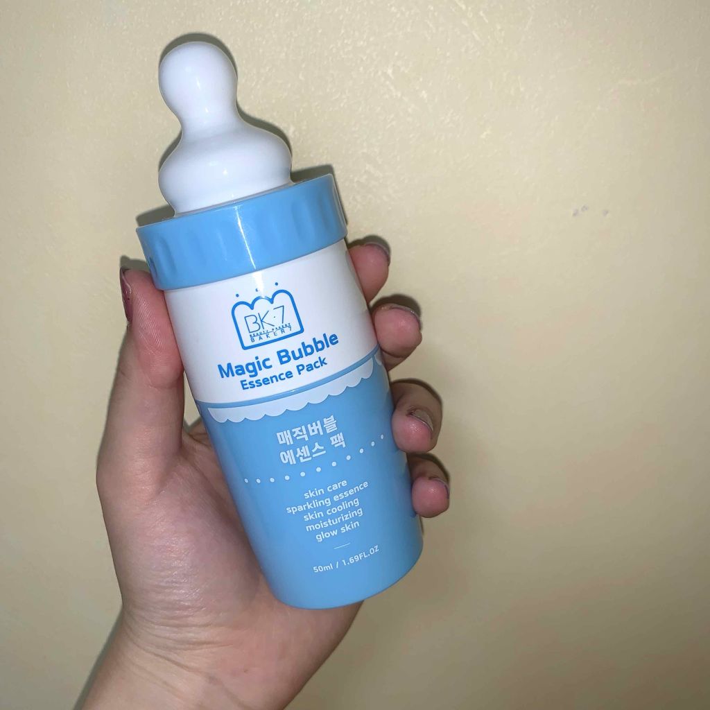 マジックバブルエッセンスパック(ブルー)/BAKER7/洗い流すパック・マスクを使ったクチコミ(2枚目)