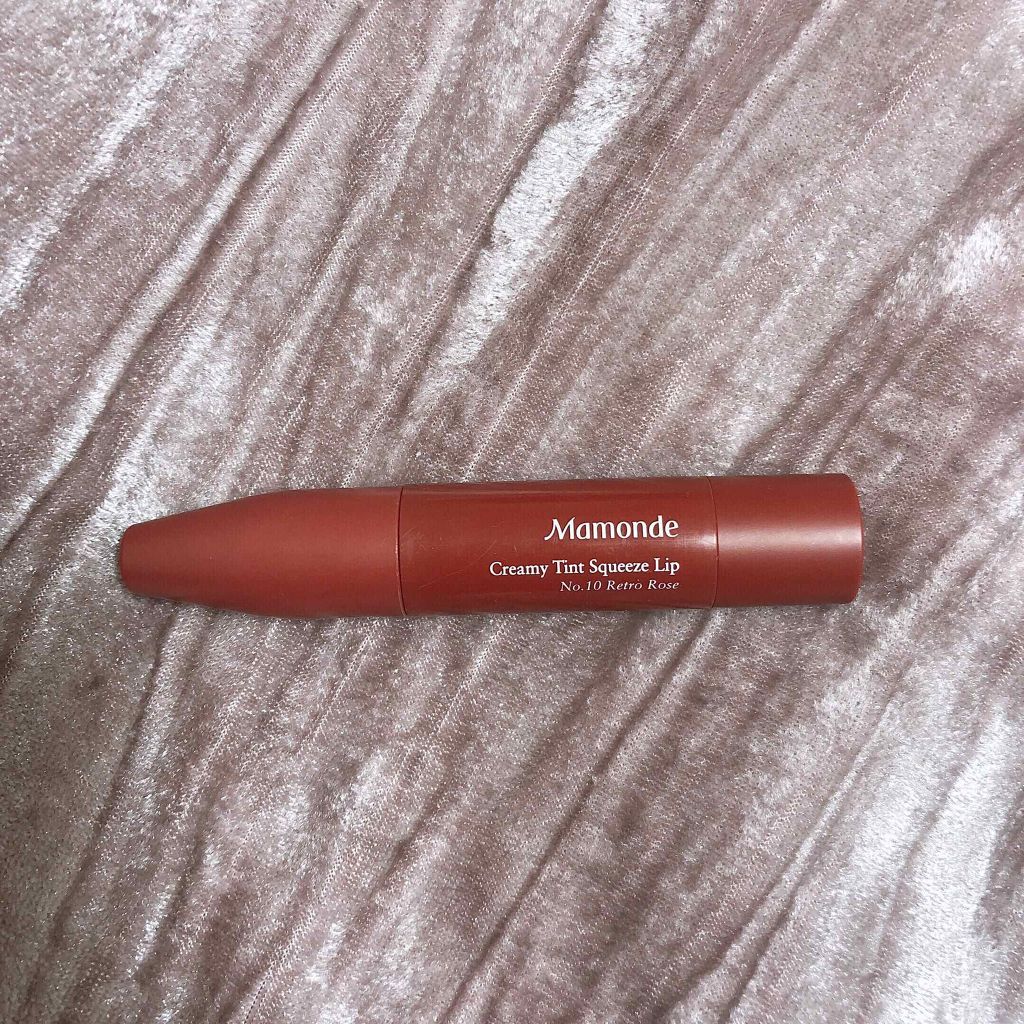 クリーミーティント スクウィーズリップ/Mamonde/リップティントを使ったクチコミ（1枚目）