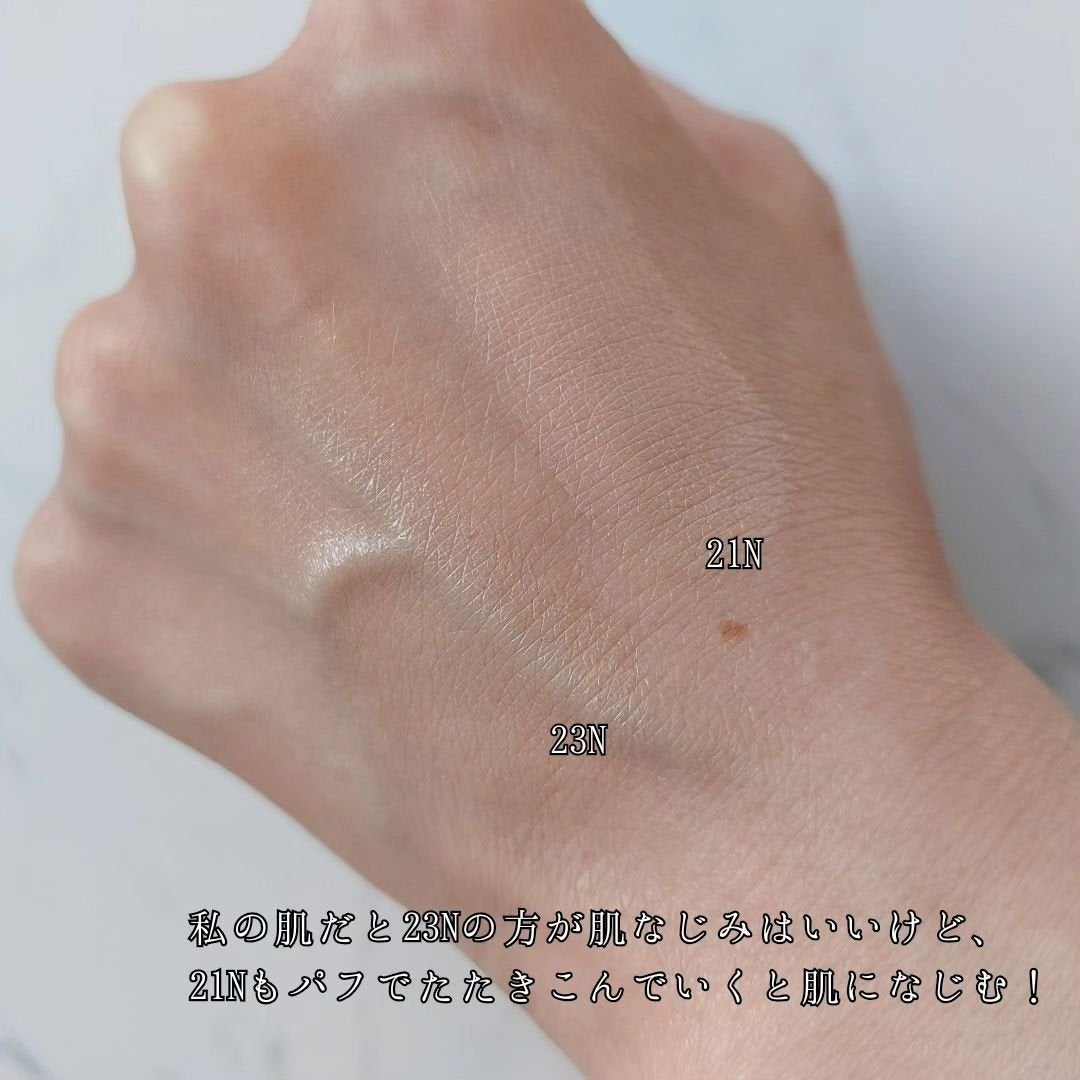 ブリージンググロークッション/Healus/クッションファンデーションを使ったクチコミ(5枚目)