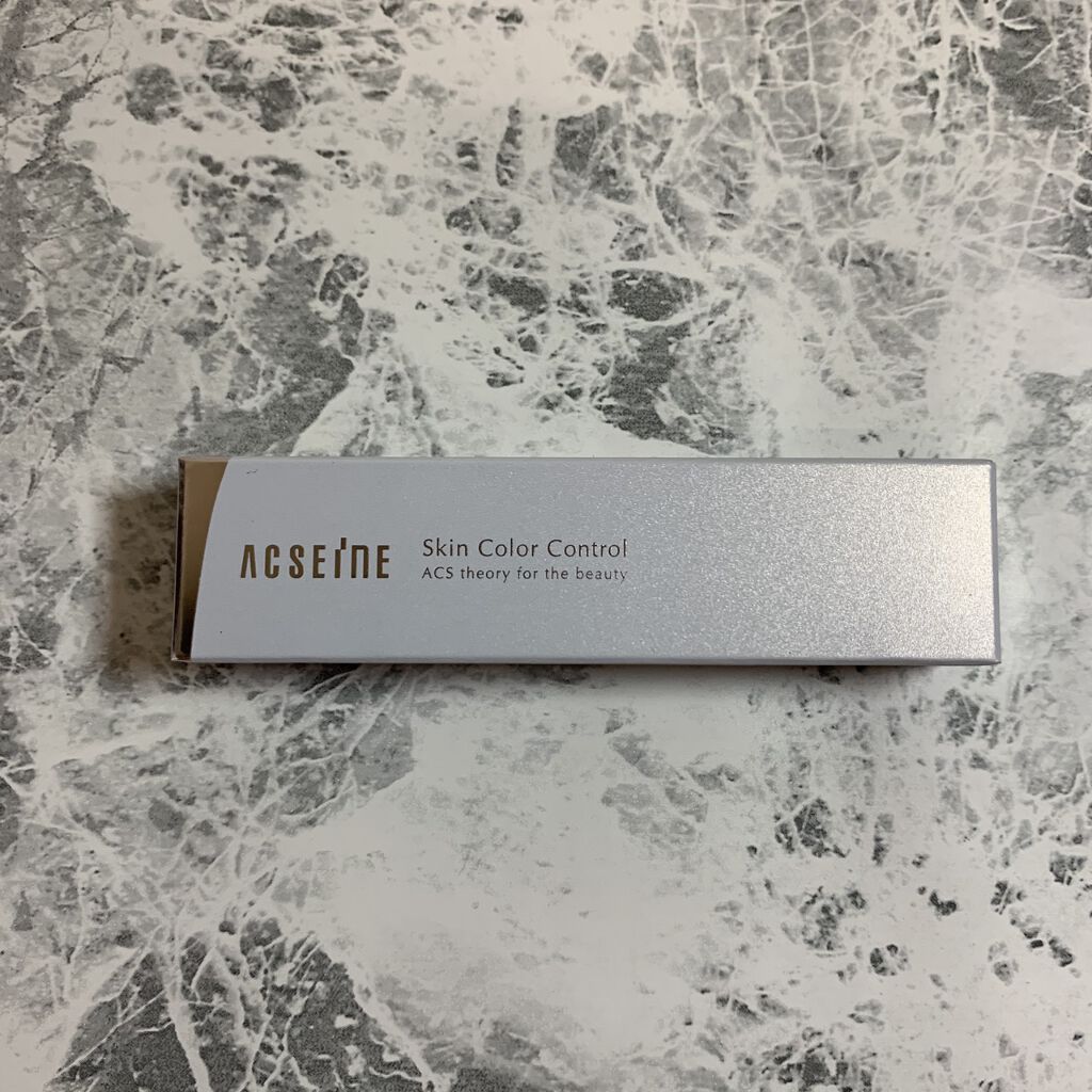 スキンカラーコントロール/ACSEINE/クリームコンシーラーを使ったクチコミ（1枚目）