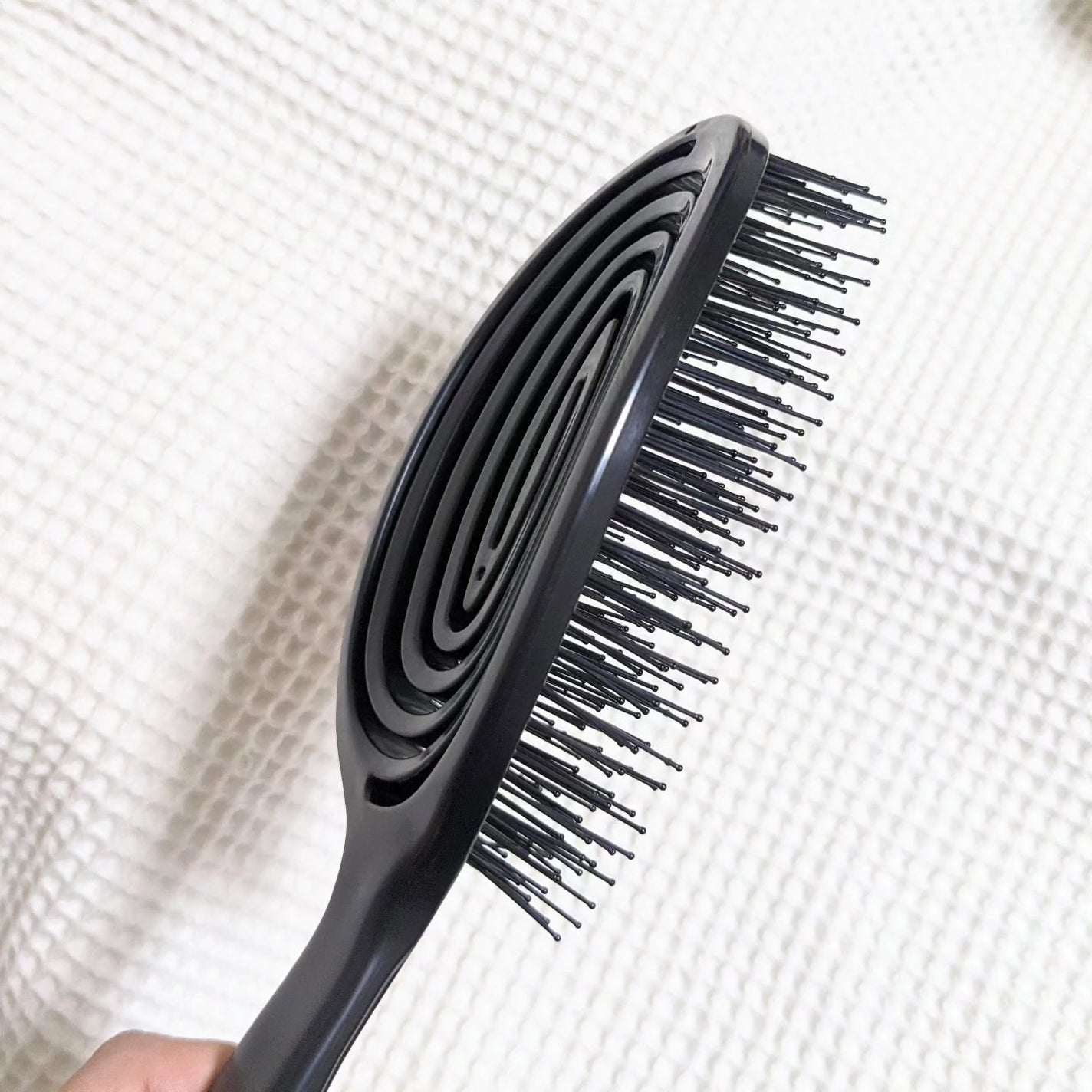 デタングリングブラシ 3Dスーパーフィット/マペペ/ヘアブラシを使ったクチコミ(3枚目)