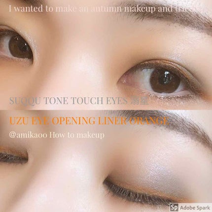 EYE OPENING LINER/UZU BY FLOWFUSHI/リキッドアイライナーを使ったクチコミ(2枚目)