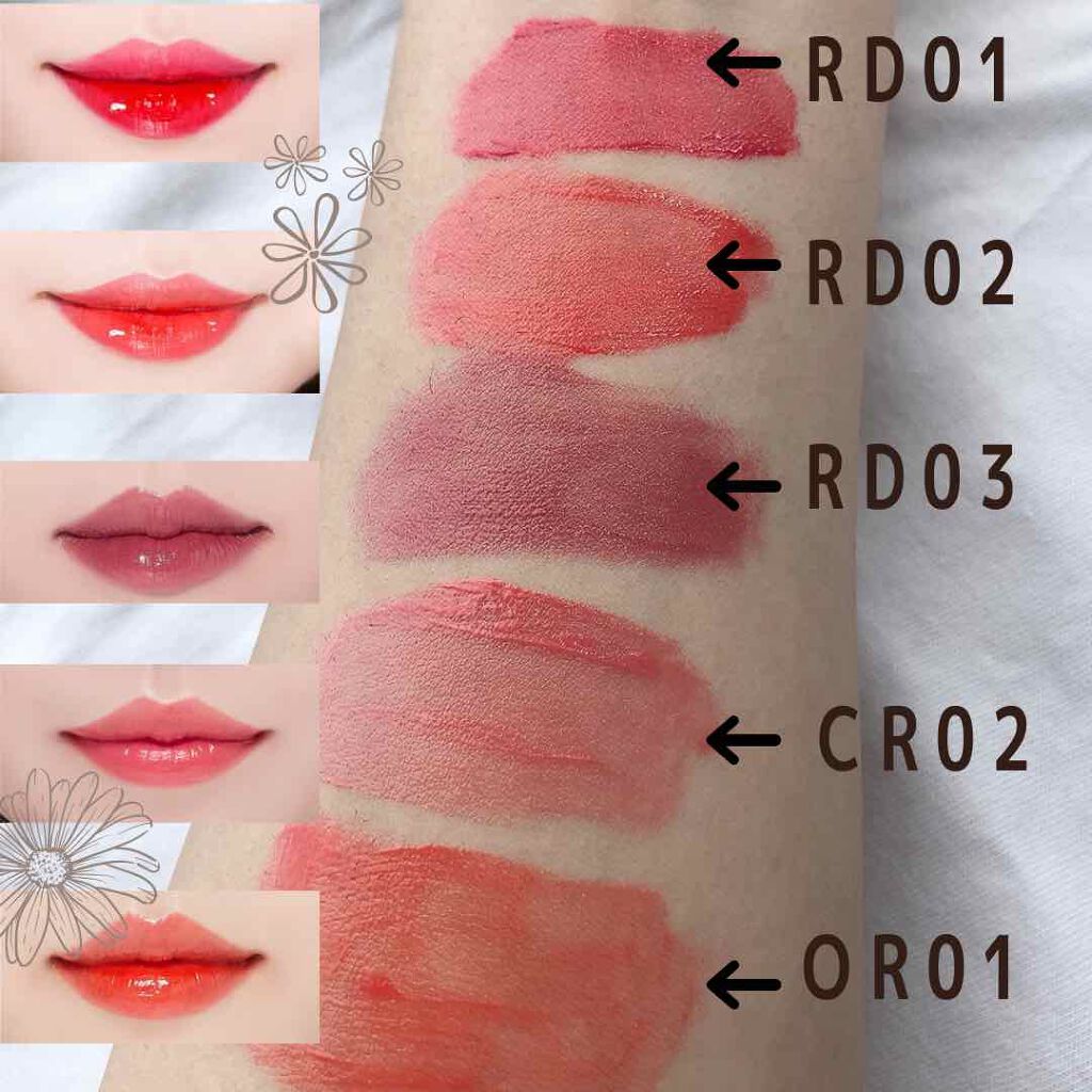 アピュー ウォーターライト ティント/A’pieu/リップティントを使ったクチコミ(2枚目)