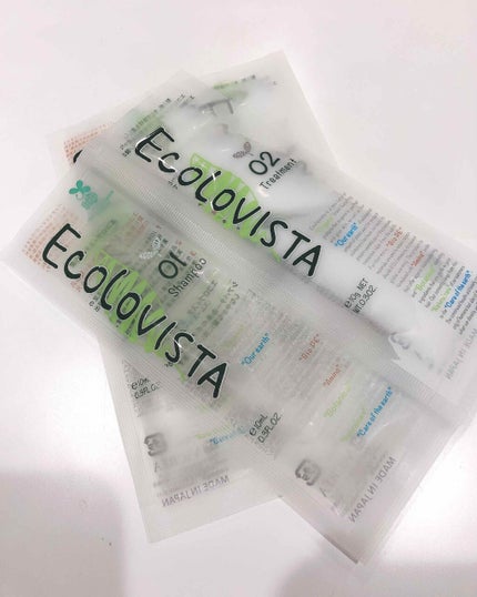シャンプー/ヘアトリートメント/ECOLOVISTA(エコロヴィスタ)/市販シャンプーを使ったクチコミ(1枚目)