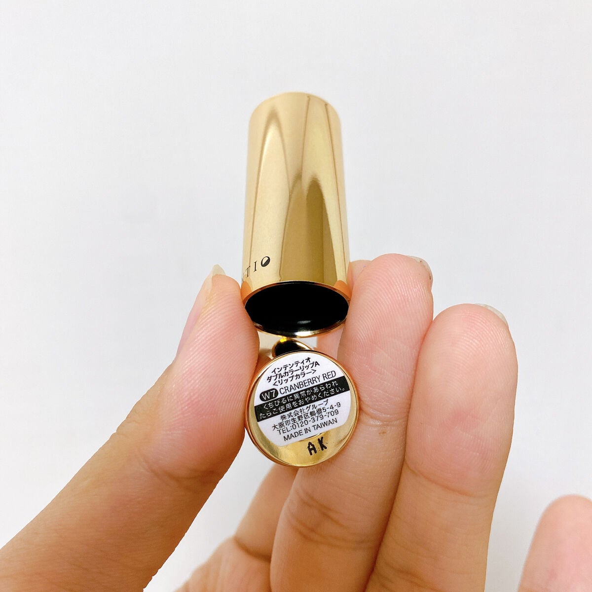 ダブルカラーリップティントA/INTENTIO/リップティントを使ったクチコミ(6枚目)