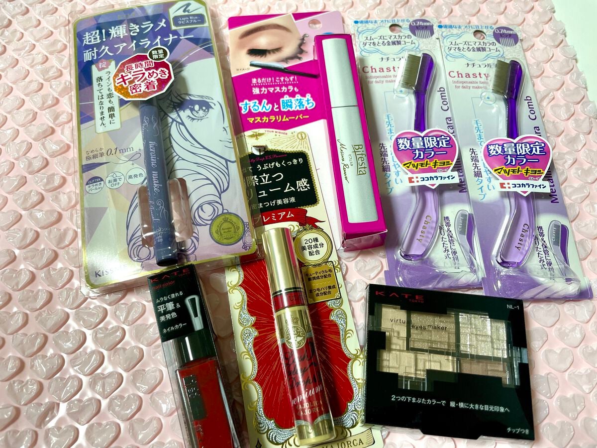 マスカラコーム メタルN(ナチュラル)/チャスティ/その他化粧小物を使ったクチコミ(2枚目)