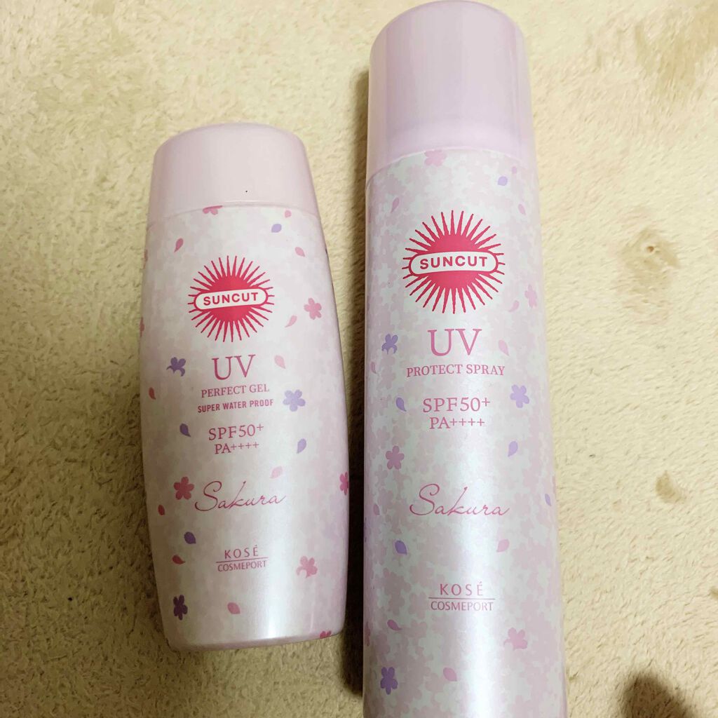 フレグランスUV プロテクトスプレー 桜&ピーチの香り/サンカット®/日焼け止めミスト・スプレーを使ったクチコミ（1枚目）