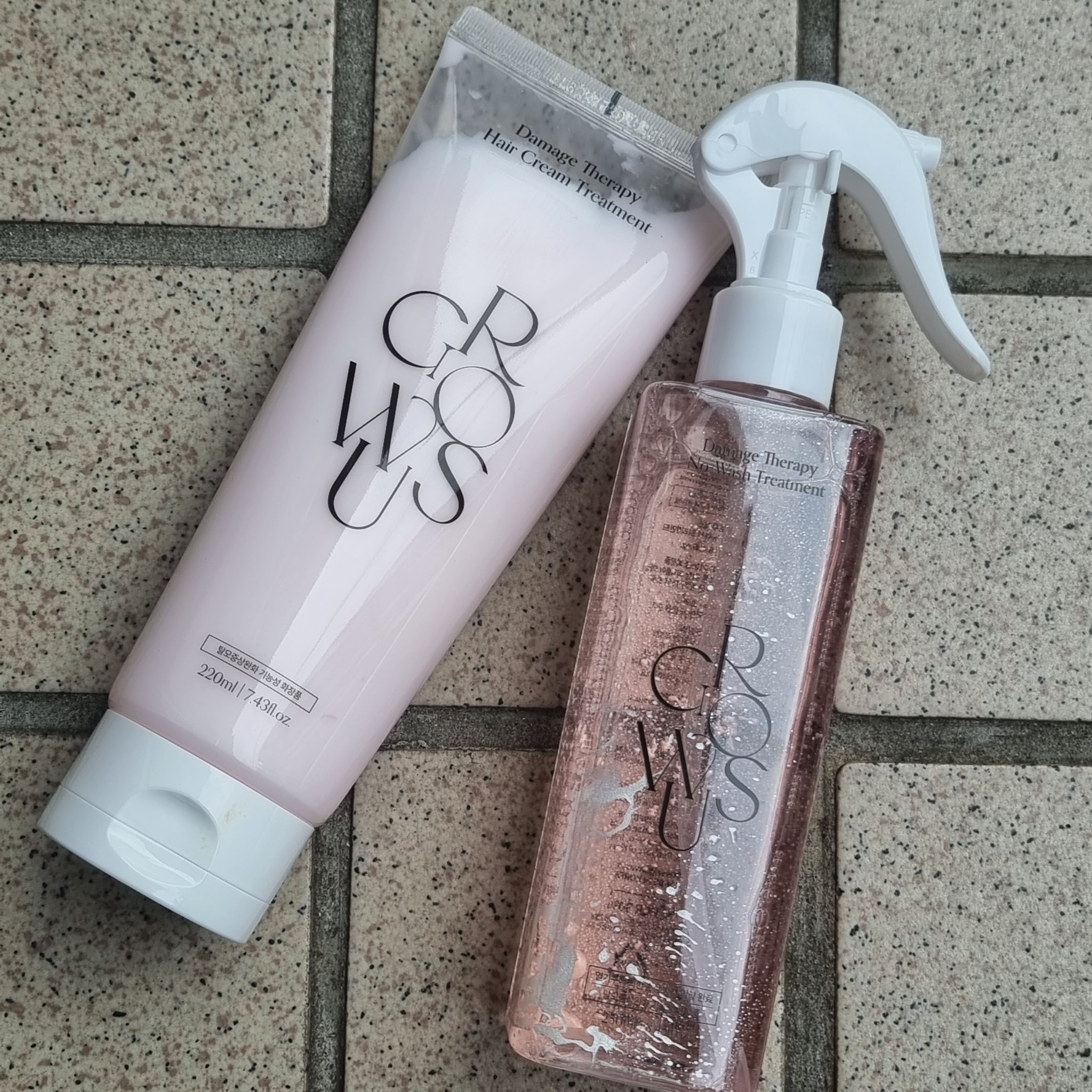 洗い流さないトリートメント/GROWUS/アウトバストリートメントを使ったクチコミ（1枚目）