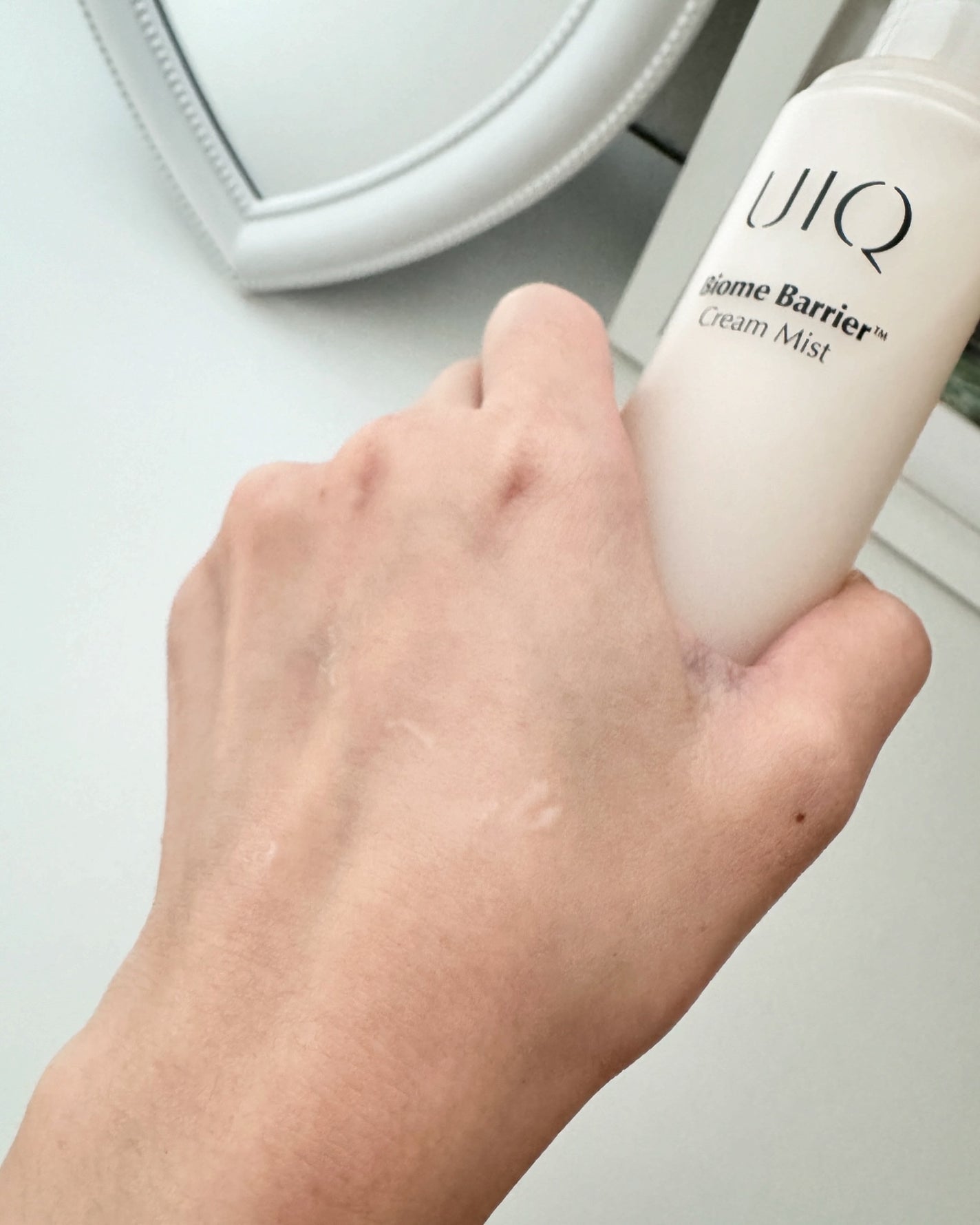 バイオームバリア クリームミスト/UIQ/ミスト状化粧水を使ったクチコミ(3枚目)