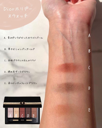 【旧】エクラン クチュール アイ パレット/Dior/マルチパレットを使ったクチコミ(3枚目)