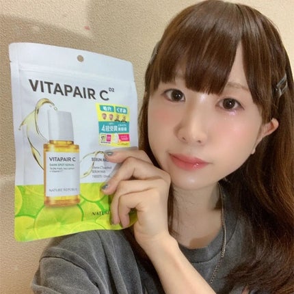 ビタペアC集中美容液シートマスク/ネイチャーリパブリック/シートマスク・パックを使ったクチコミ(1枚目)