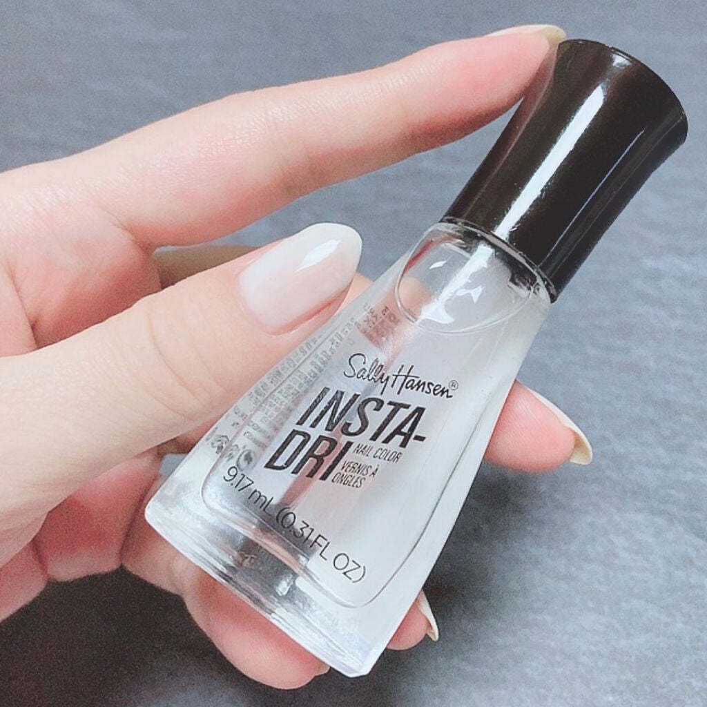 インスタドライ ネイルカラー103 クリアリークイック トップコート/サリーハンセン/ネイルトップコートを使ったクチコミ(3枚目)