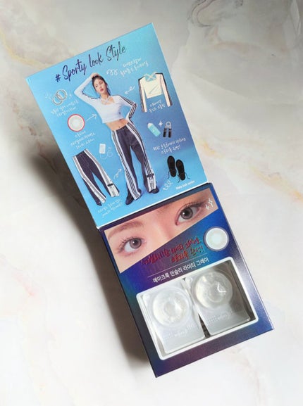 カラコンぴあ Makelook Lighty Gray