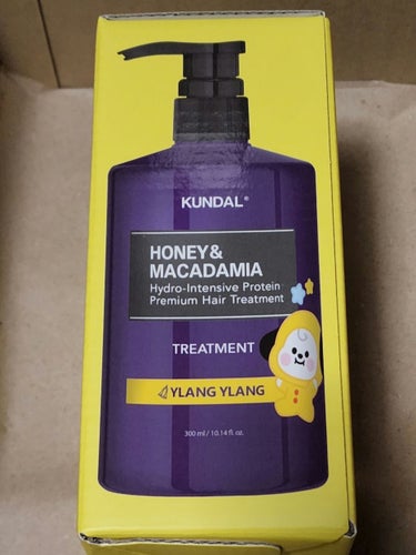 ハニー&マカデミアシャンプー／トリートメント  イランイラン Ylang ylang/KUNDAL/シャンプー・コンディショナーを使ったクチコミ（3枚目）