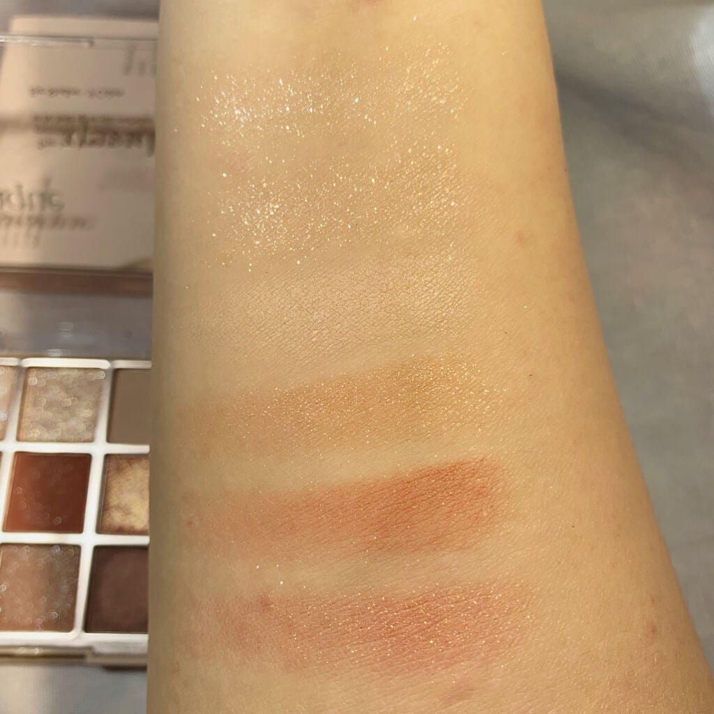 シャドウパレット/dasique/アイシャドウパレットを使ったクチコミ(3枚目)