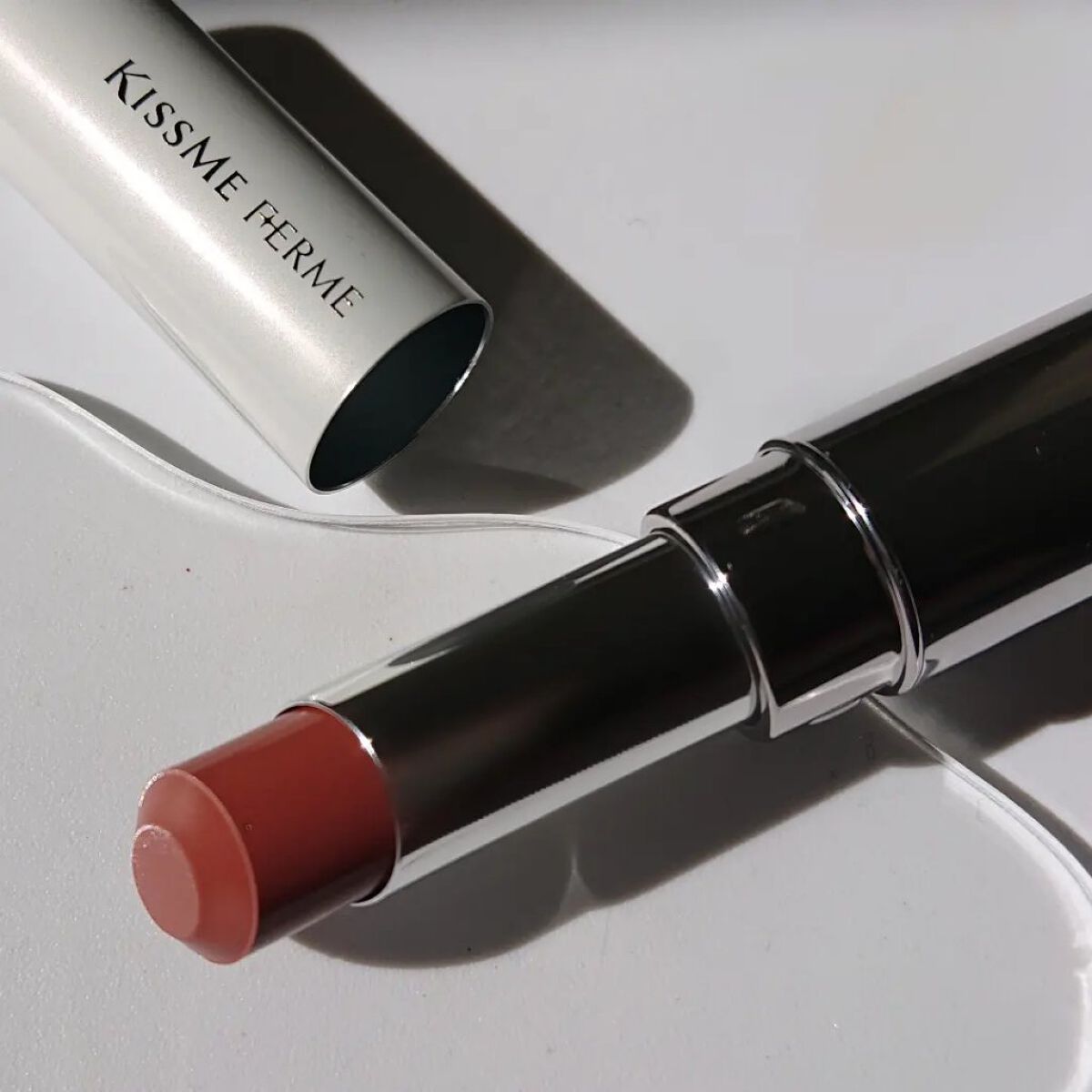 ソフトマットルージュ 05 モードベージュ/キスミー フェルム/口紅を使ったクチコミ（3枚目）