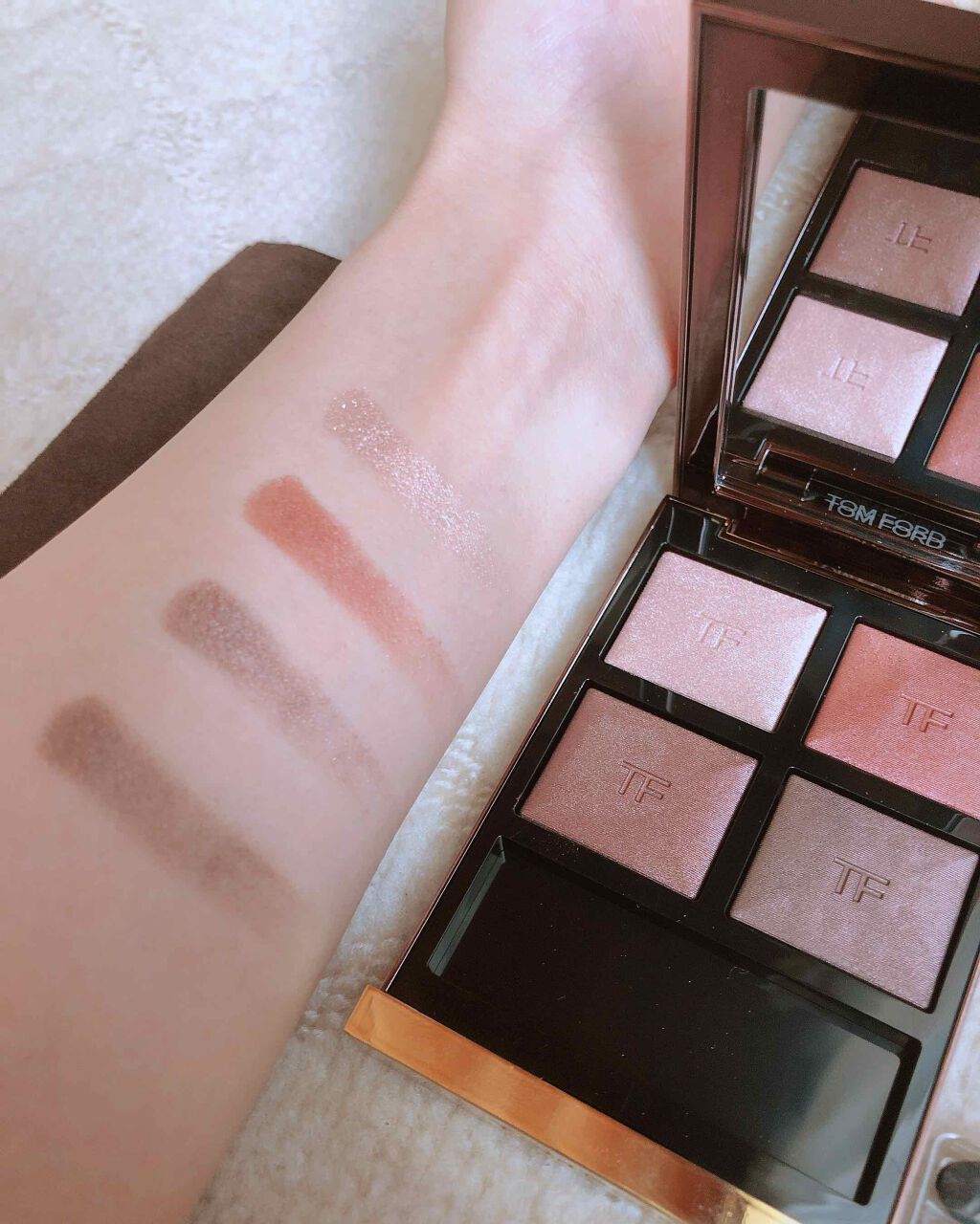 アイ カラー クォード/TOM FORD BEAUTY/アイシャドウパレットを使ったクチコミ(4枚目)