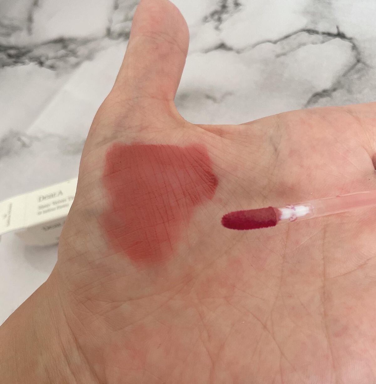 シアーベルベットティント/Dear.A/リップティントを使ったクチコミ（3枚目）