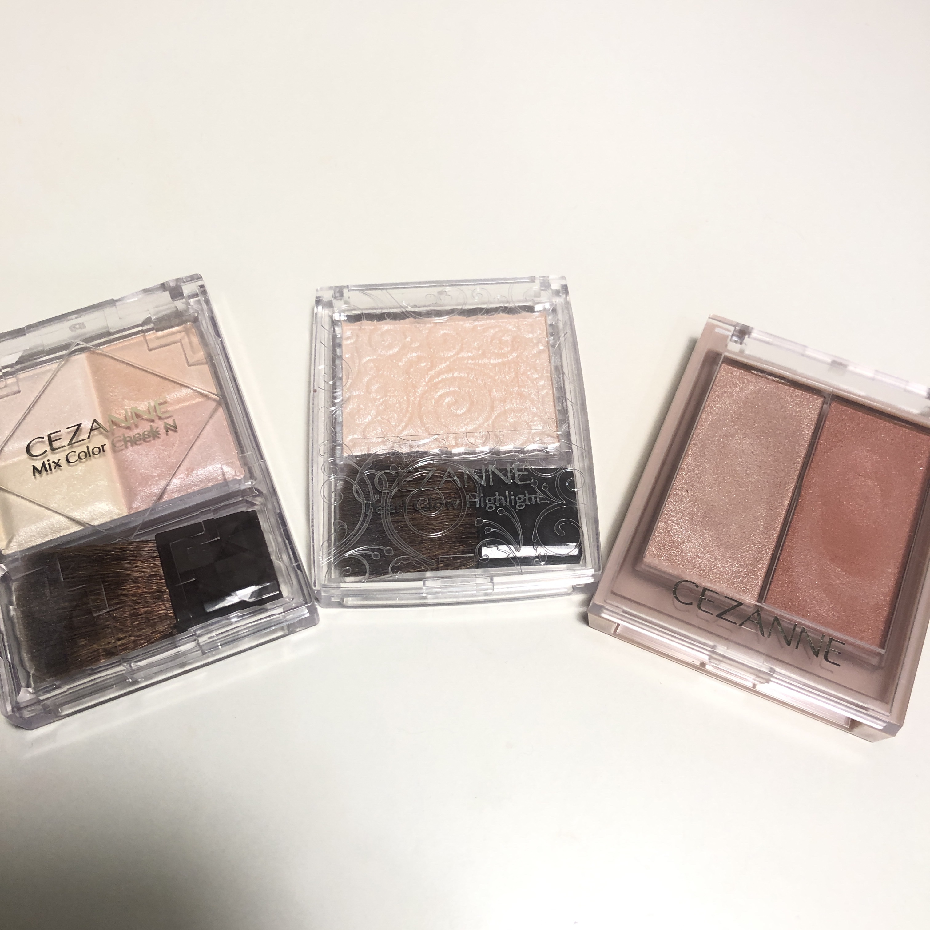 パールグロウハイライト/CEZANNE/パウダーハイライトを使ったクチコミ（1枚目）