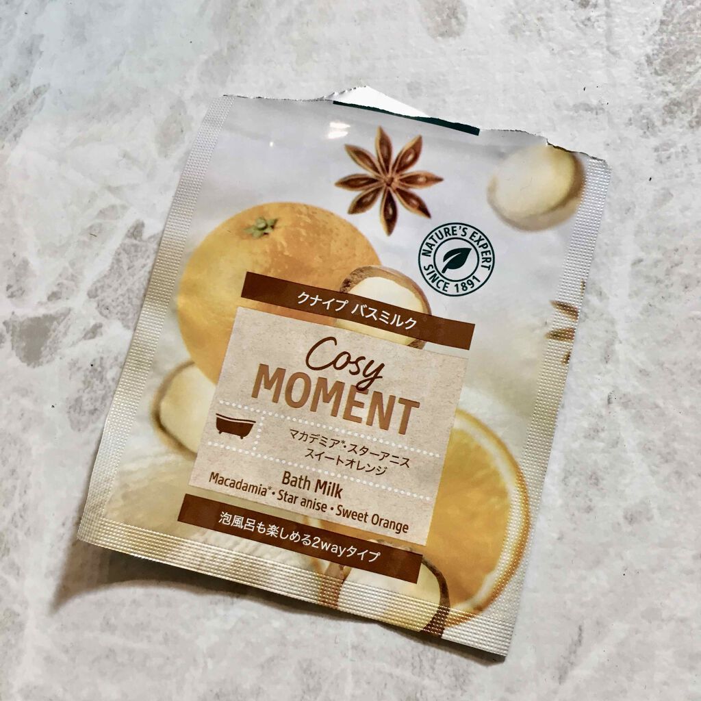 バスミルク コージーモーメント 40ml/クナイプ/入浴剤を使ったクチコミ（1枚目）