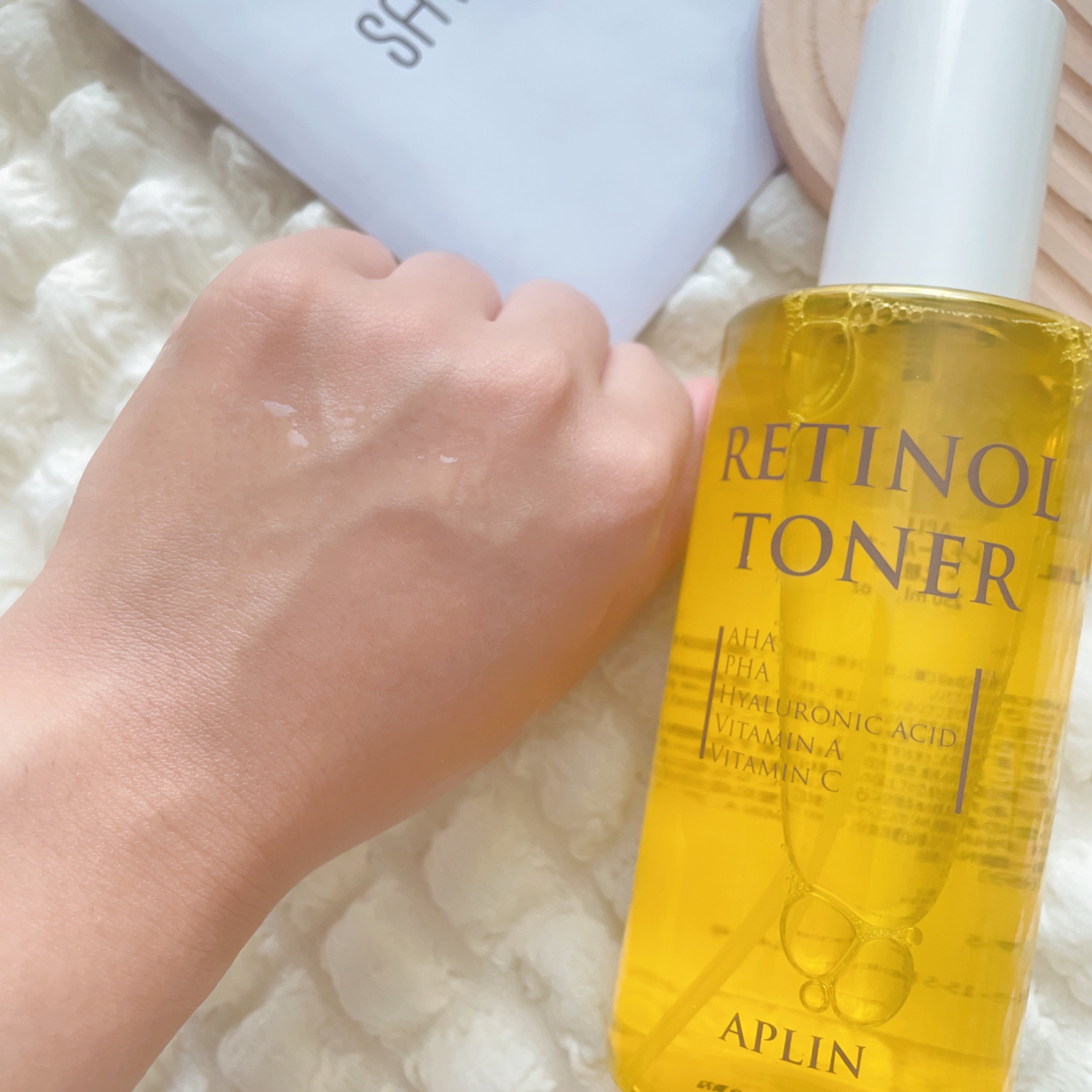 レチノールトナー/APLIN/ミスト状化粧水を使ったクチコミ（3枚目）