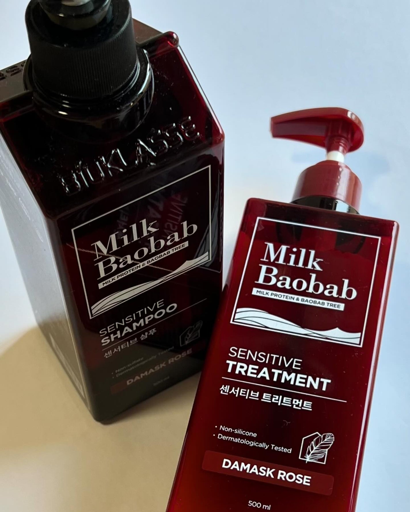 センシティブ シャンプー / トリートメント ダマスクローズ/ミルクバオバブ/市販シャンプーを使ったクチコミ(3枚目)