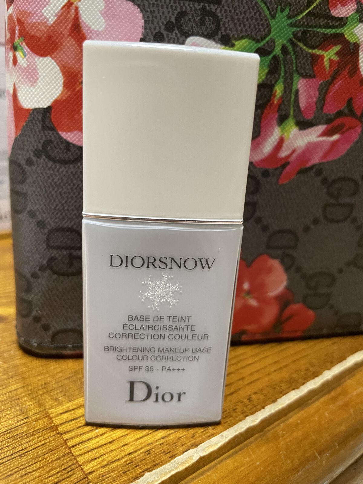 【旧】スノー メイクアップ ベース UV35 SPF35／PA+++/Dior/化粧下地を使ったクチコミ（2枚目）
