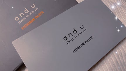 and U アイシャドウパレット/and U/アイシャドウパレットを使ったクチコミ(2枚目)