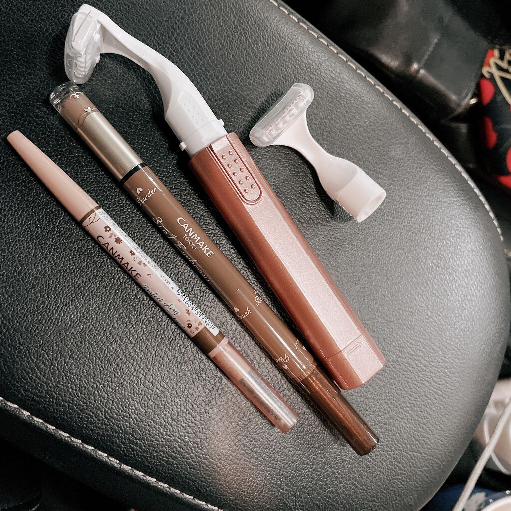 パーフェクトエアリーアイブロウ/キャンメイク/アイブロウペンシルを使ったクチコミ(1枚目)