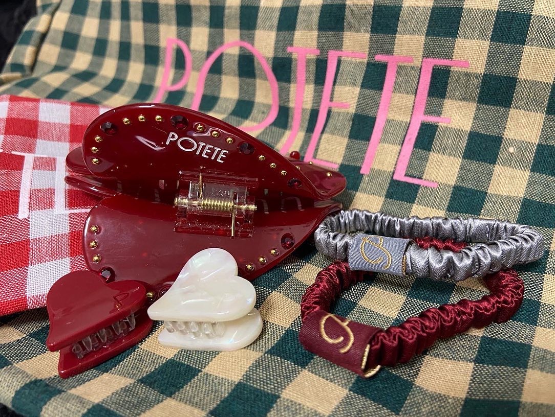POTETE petit petit hair clip /POTETE/ヘアアクセサリーを使ったクチコミ（2枚目）