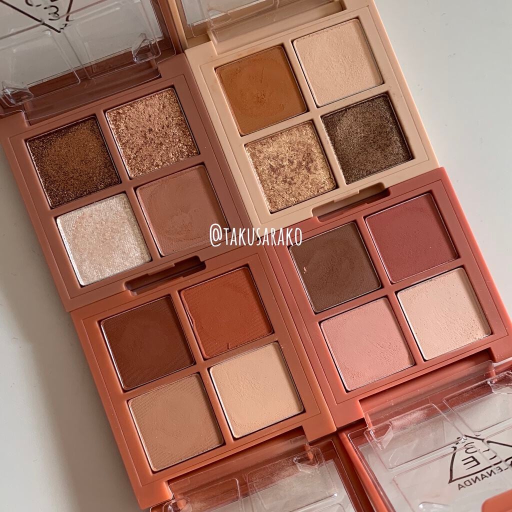 3CE ミニ マルチアイカラーパレット/3CE/アイシャドウパレットを使ったクチコミ(2枚目)