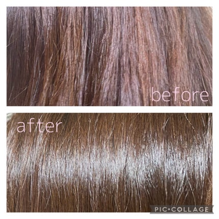 イルーセント ミルキーヘアカラー/サイオス/ヘアカラーを使ったクチコミ(4枚目)