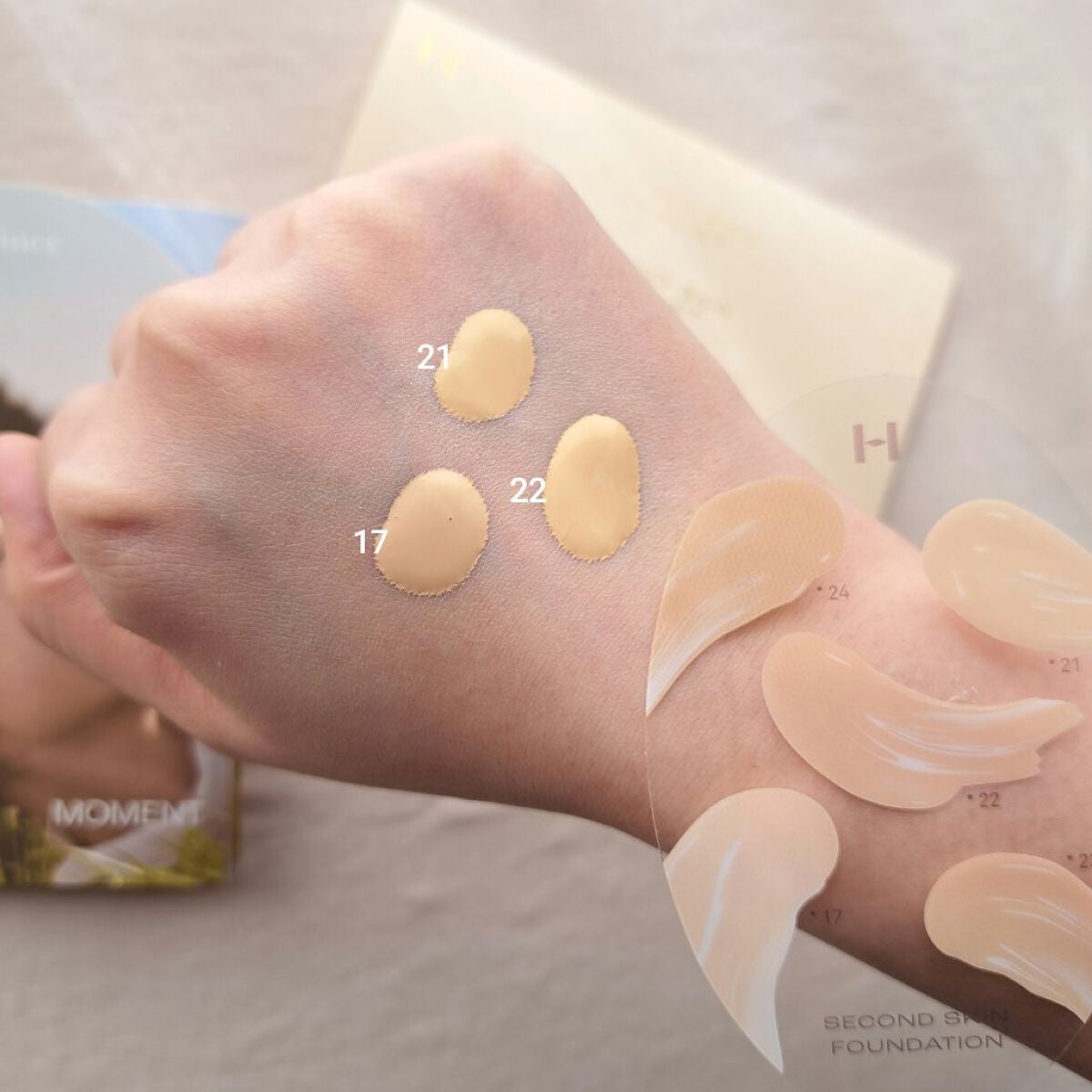 セカンドスキンファンデーション/hince/リキッドファンデーションを使ったクチコミ(4枚目)