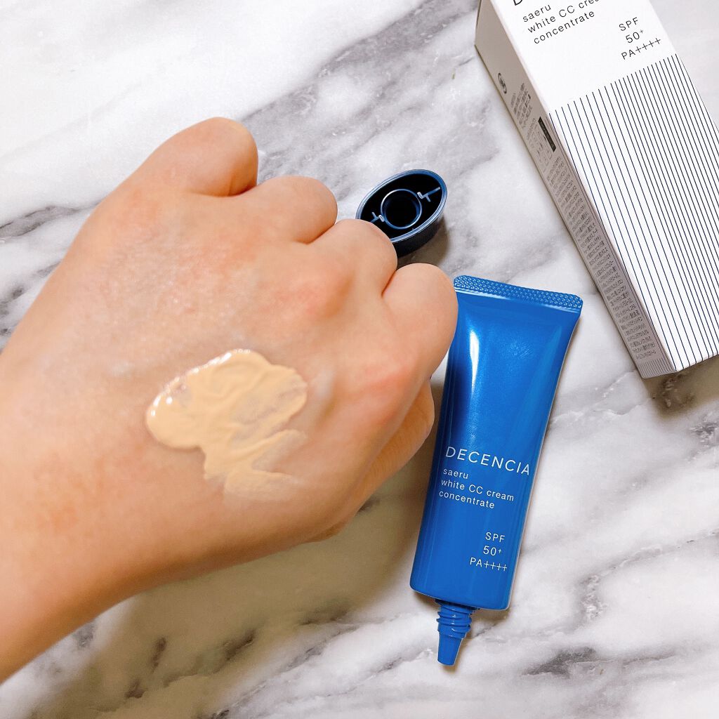 サエル ホワイト CCクリーム コンセントレート/DECENCIA/CCクリームを使ったクチコミ(3枚目)