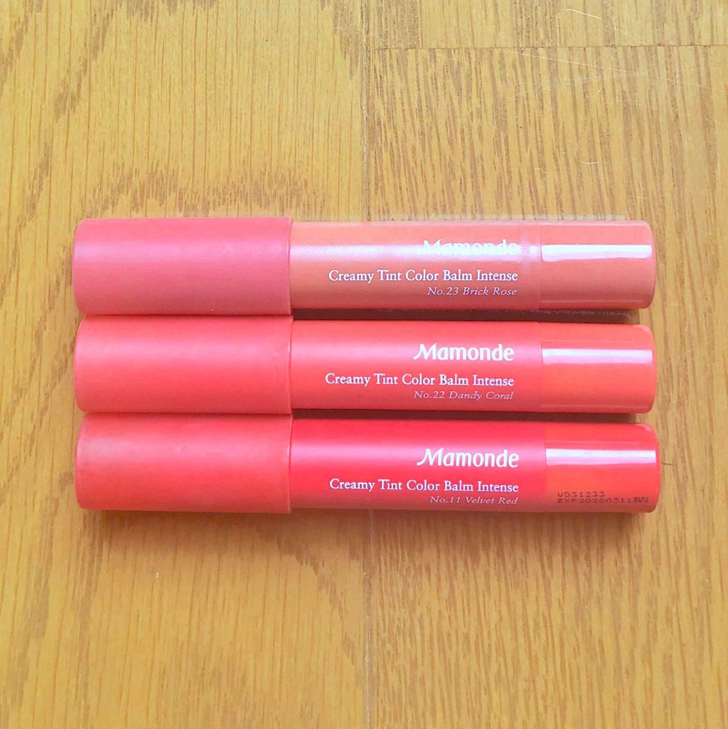 クリーミーリップティント カラーバーム・インテンス/Mamonde/リップティントを使ったクチコミ(1枚目)