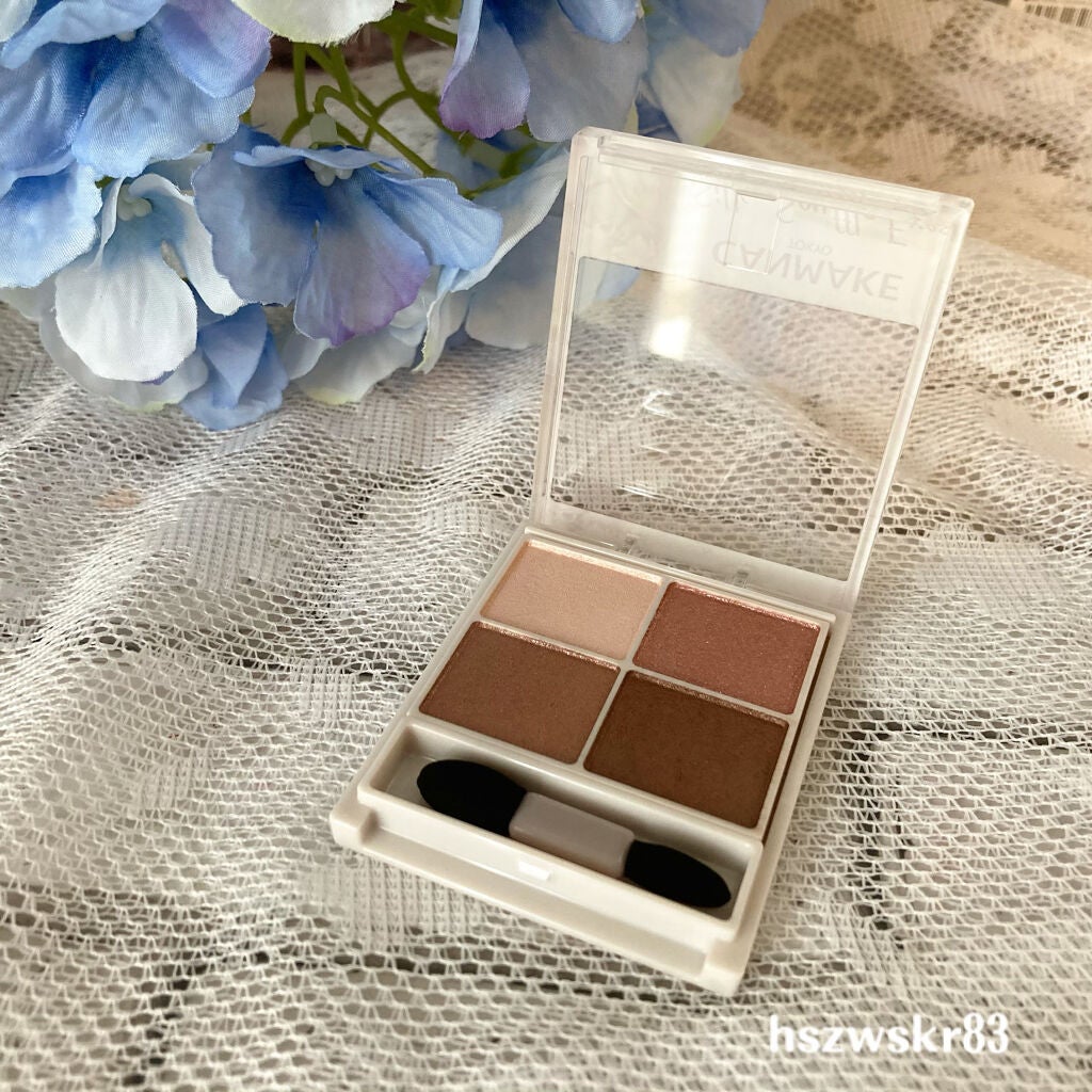 シルキースフレアイズ/キャンメイク/アイシャドウパレットを使ったクチコミ(3枚目)