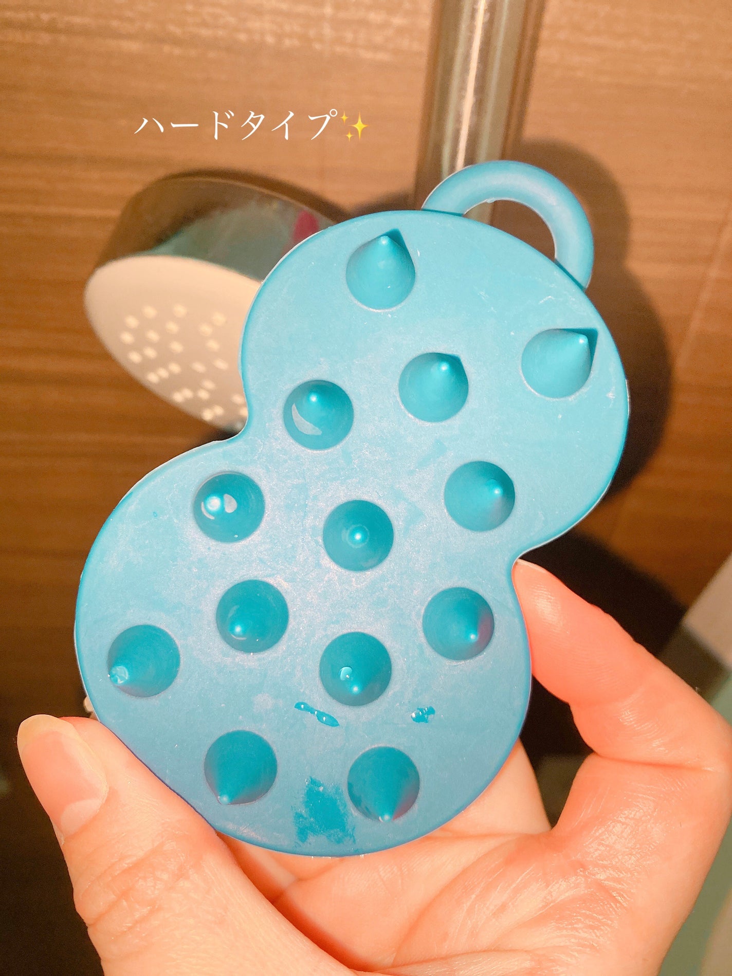 エイトザタラソ スパ やみつき 頭皮マッサージブラシ ハード/エイトザタラソ/スカルプブラシを使ったクチコミ(1枚目)