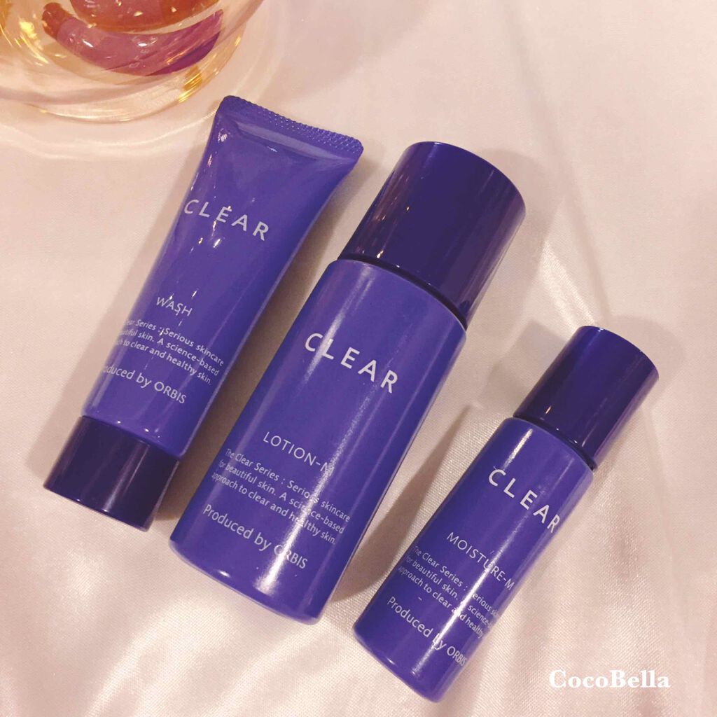 クリアトライアルセット M（しっとりタイプ）/オルビス/トライアルキットを使ったクチコミ（1枚目）