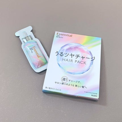 ザビューティ うるツヤチャージヘアパック/エッセンシャル/ヘアマスク・ヘアパックを使ったクチコミ(1枚目)