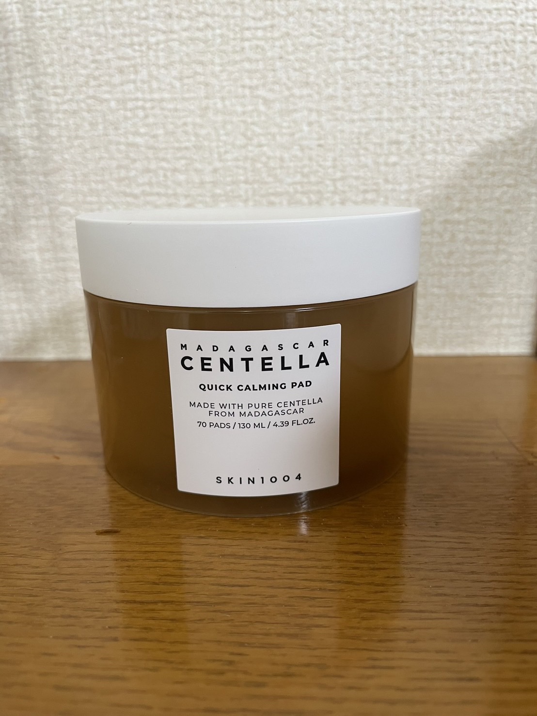 センテラ クイックカーミングパッド/SKIN1004/トナーパッドを使ったクチコミ（1枚目）