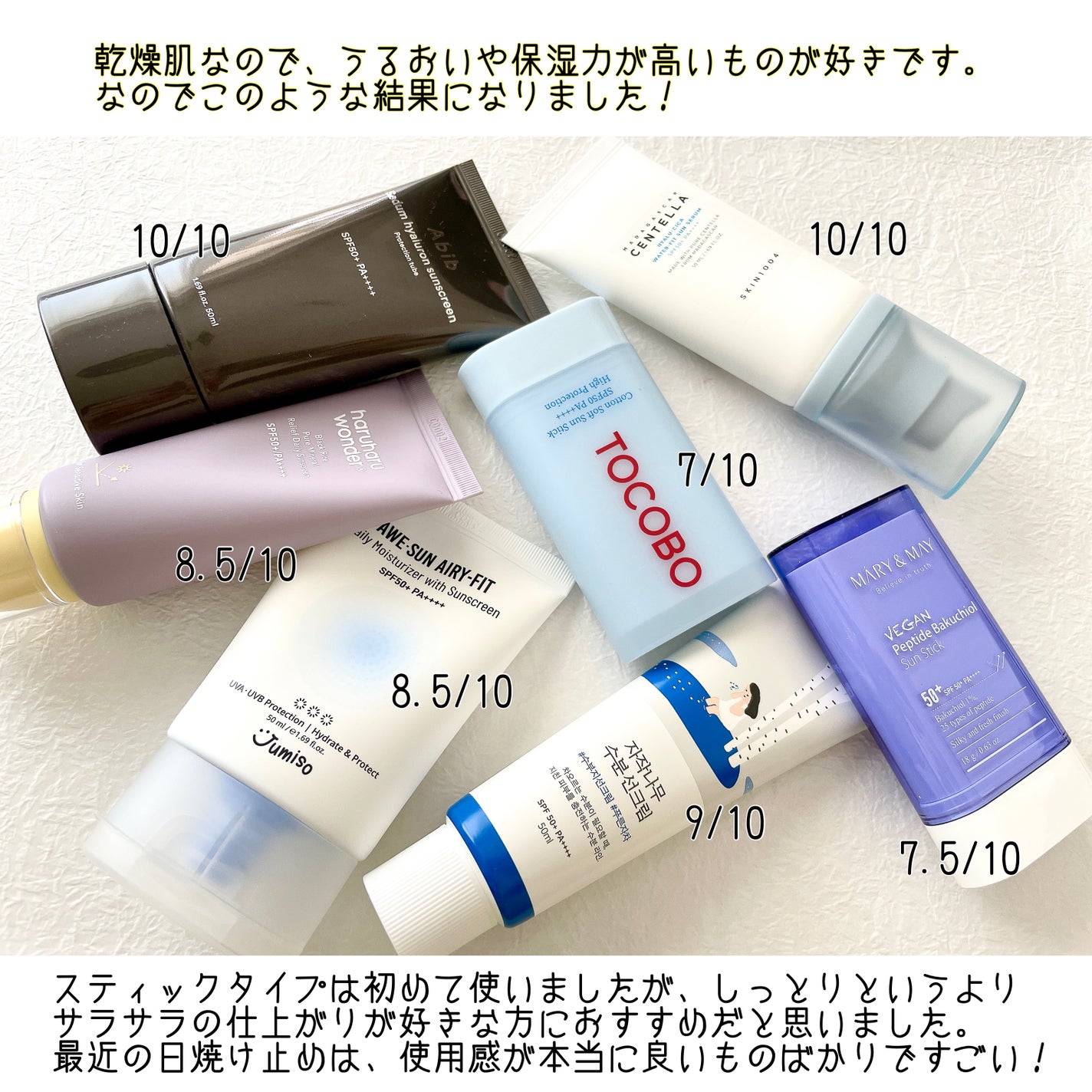 白樺水分uvクリーム/ROUND LAB/日焼け止めクリームを使ったクチコミ(9枚目)