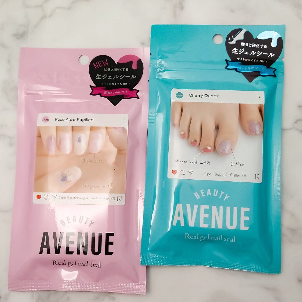 リアルジェルネイルシール/BEAUTY AVENUE/ネイルシールを使ったクチコミ(1枚目)