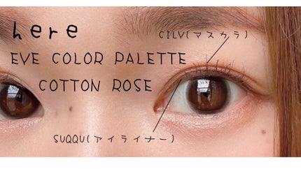 アイカラーパレット/heme/アイシャドウパレットを使ったクチコミ(4枚目)