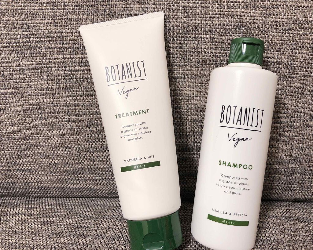ヴィーガン シャンプー(モイスト)/BOTANIST/市販シャンプーを使ったクチコミ(1枚目)