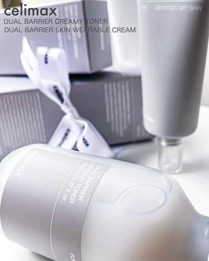 デュアルバリアクリーミートナー/celimax/化粧水を使ったクチコミ(9枚目)
