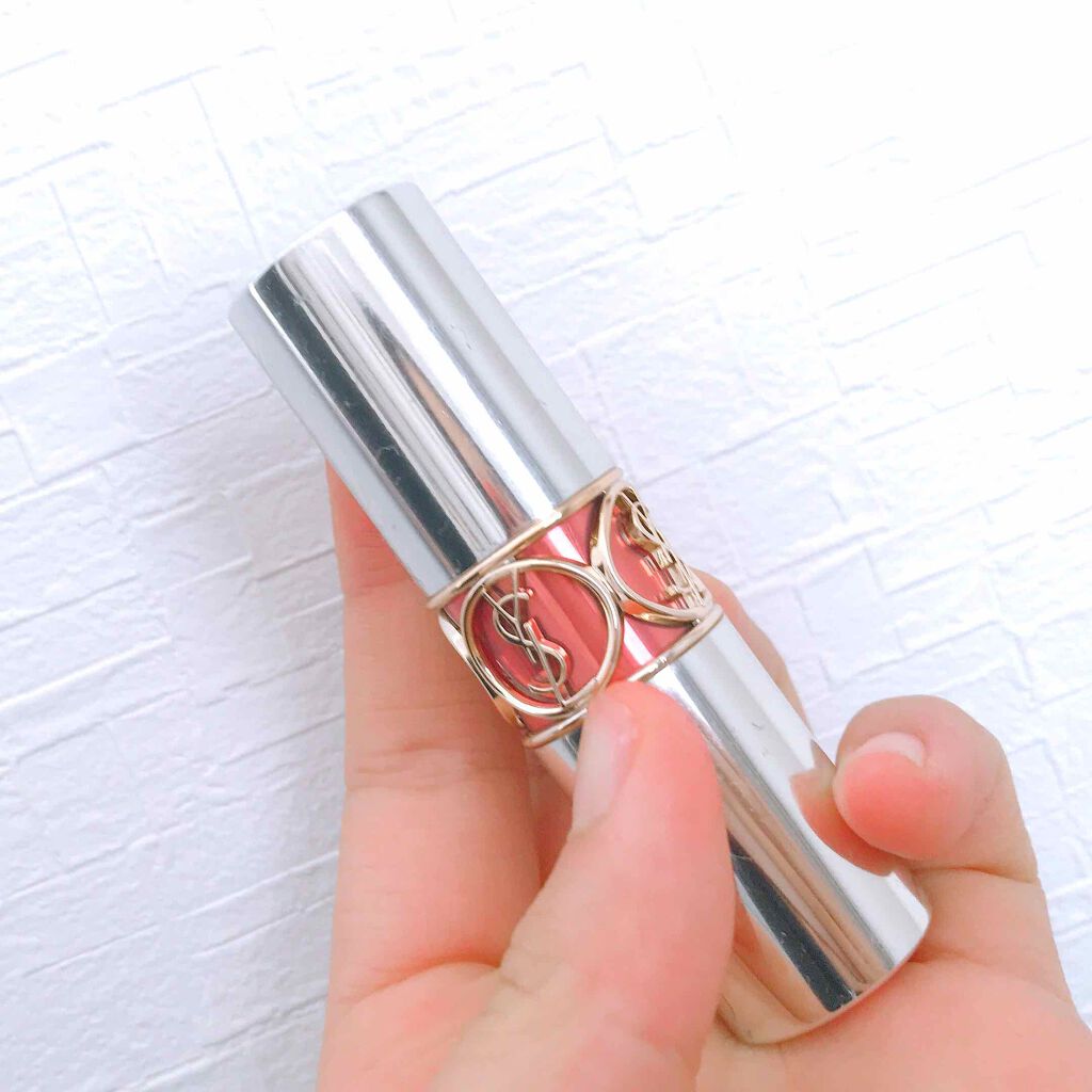 ルージュ ヴォリュプテ シャイン/YVES SAINT LAURENT BEAUTE/口紅を使ったクチコミ(1枚目)