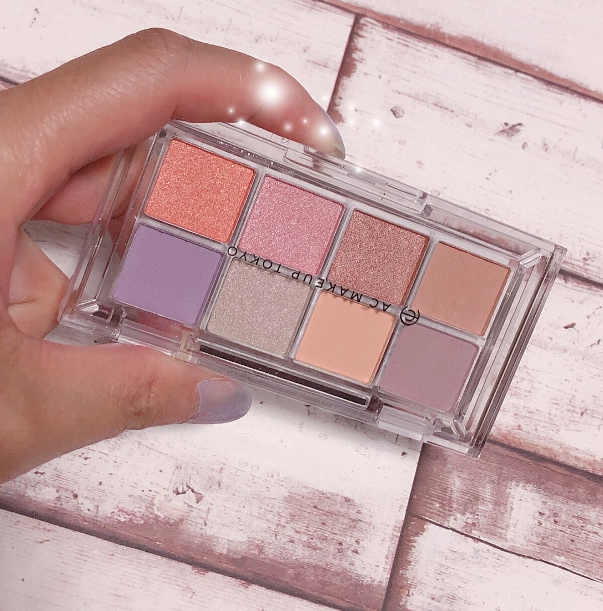 AC 8カラーアイパレット/AC MAKEUP/アイシャドウパレットを使ったクチコミ(2枚目)