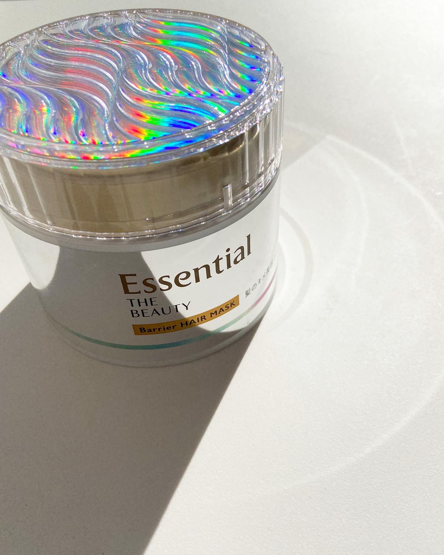 Essential THE BEAUTY 髪のキメ美容バリアヘアマスク/エッセンシャル/ヘアマスク・ヘアパックを使ったクチコミ（2枚目）